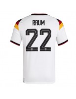 Německo David Raum #22 Domácí Dres MS 2026 Krátký Rukáv